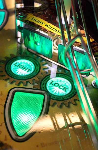 The lock targets