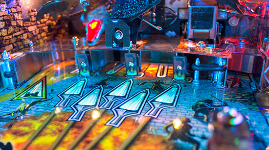 The mini-playfield shots