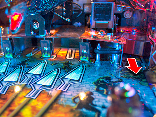 The mini-playfield shots