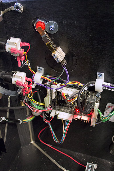 The cabinet node board