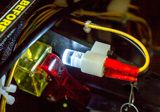 Illumination for the coin slot