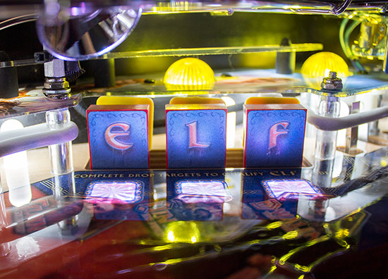 The E-L-F drop target bank