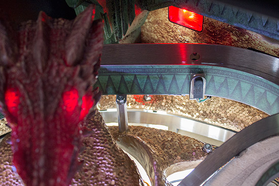 The back panel light for Smaug
