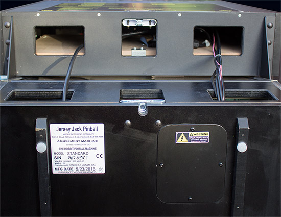 The backbox cabling