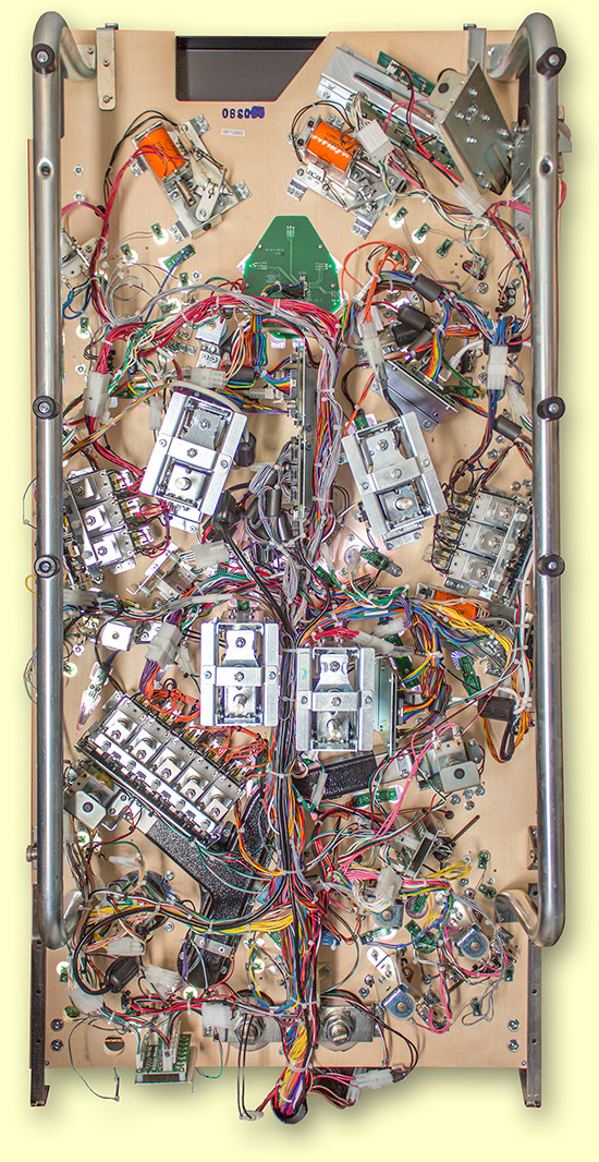 Under the playfield