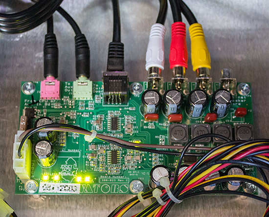 The sound board