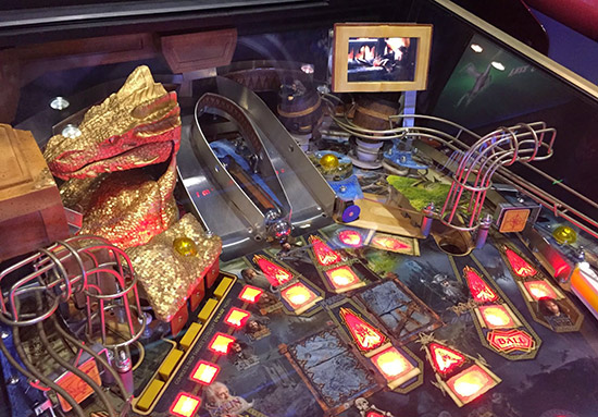 The changes to the back right of the playfield