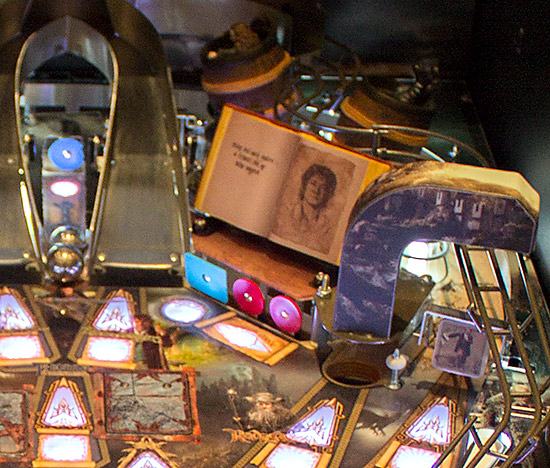 The book and standup target bank of the prototype