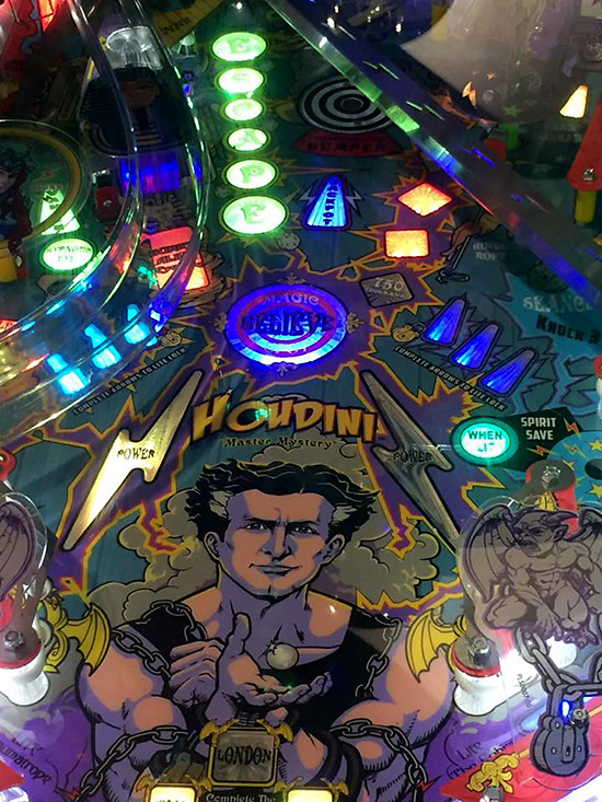 Playfield detail