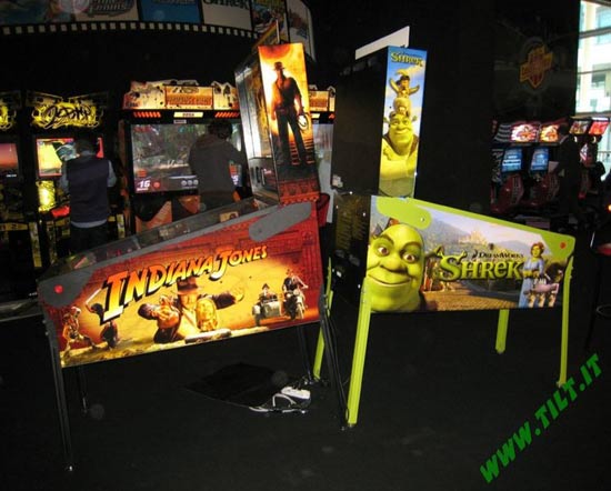 The two new Stern games at the show