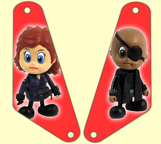 Black Widow and Nick Fury