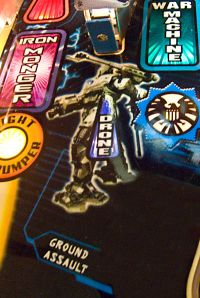 The ground assault drone target