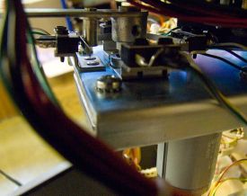 Microswitches actuvated as the cam turns