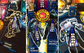 The four drone targets