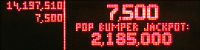 A lit pop bumper adds 7.5K