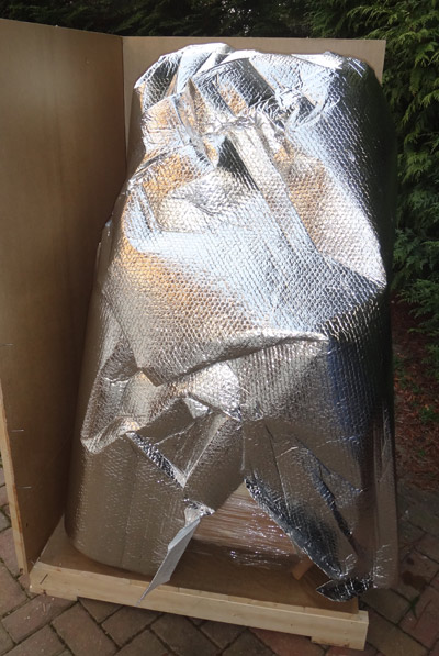 Foil-wrapped for freshness