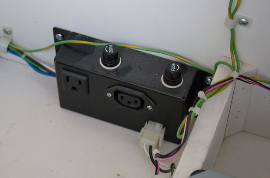 The service outlets