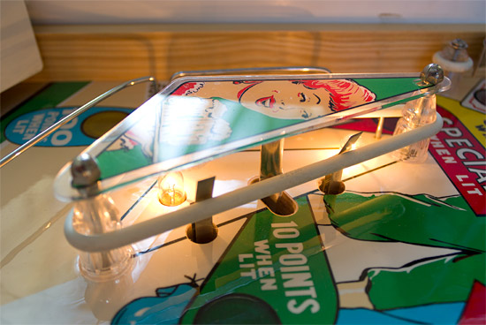 The left slingshot