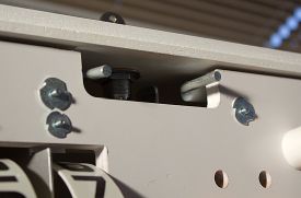 The lamp board latch