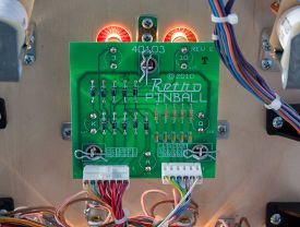 One of the under-playfield boards