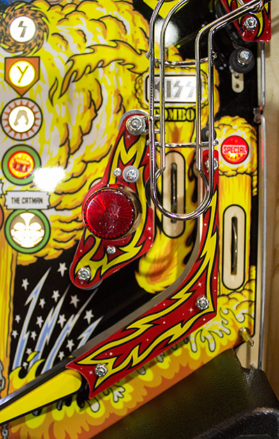 The bottom right of the playfield