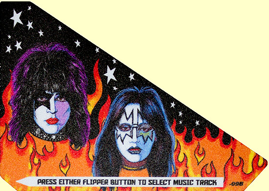 The left apron decal