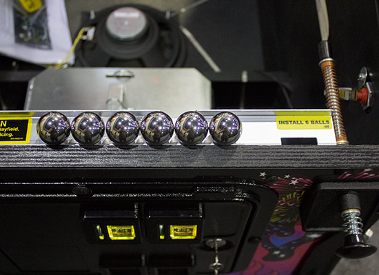 Yes, Kiss is a six ball game