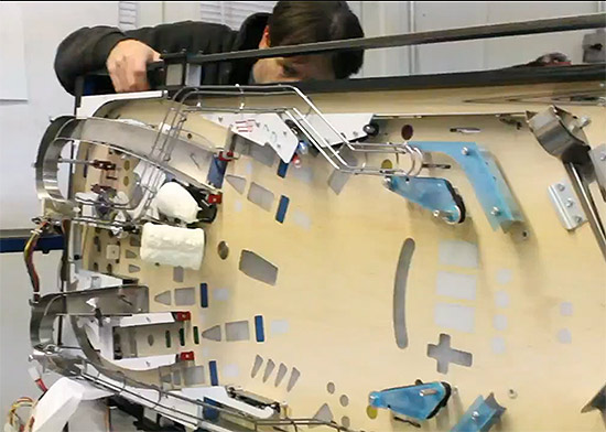 The Metallica playfield