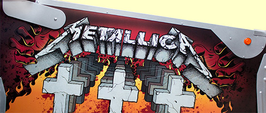 The Master of Puppets cabinet artwork