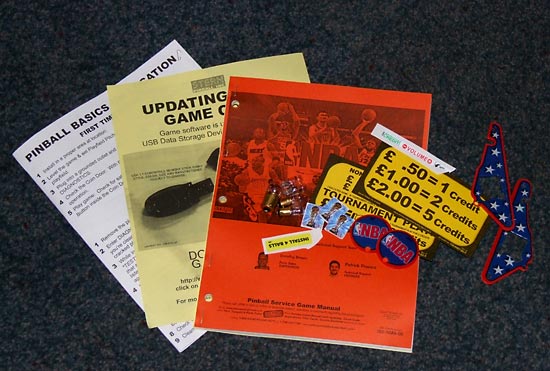 What's supplied with the game?