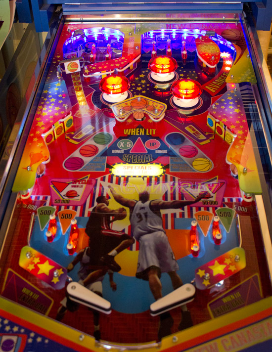 The New Canasta playfield