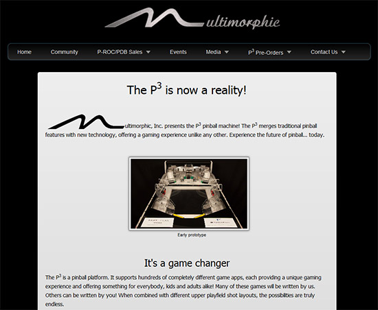 The new-look Multimorphic website