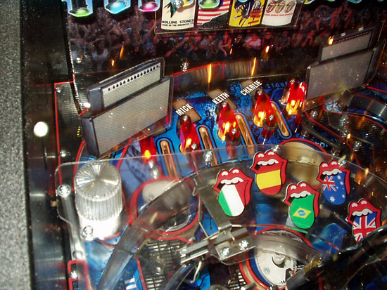 The top of the playfield