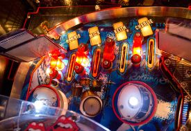 The rollovers and the pop bumpers