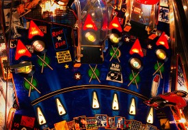 The record, arrow and triangle inserts all flash