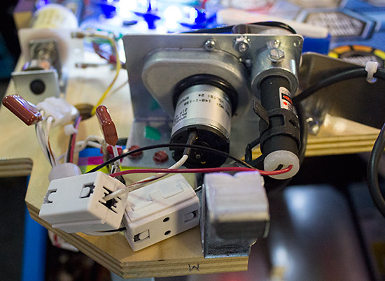 The laser mechanism
