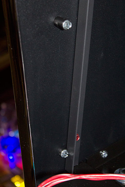 Speaker panel mounting pegs