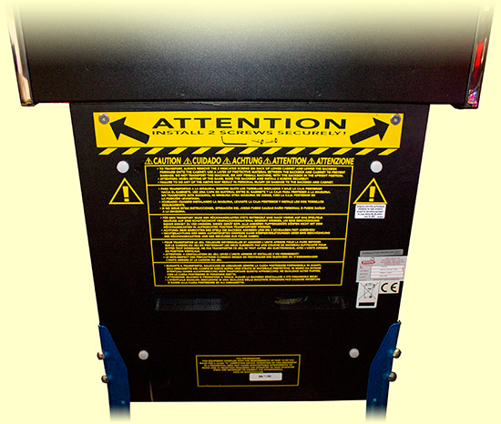 The new backbox securing system