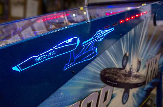 Star Trek LE illuminated side rails