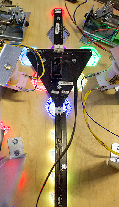 The progress matrix and photon torpedo lamp board