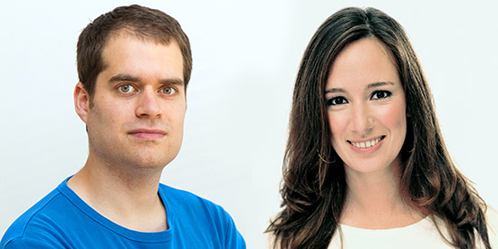 Jonathan Polak and Marina Veereschild