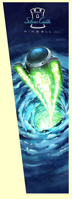The right backbox side art