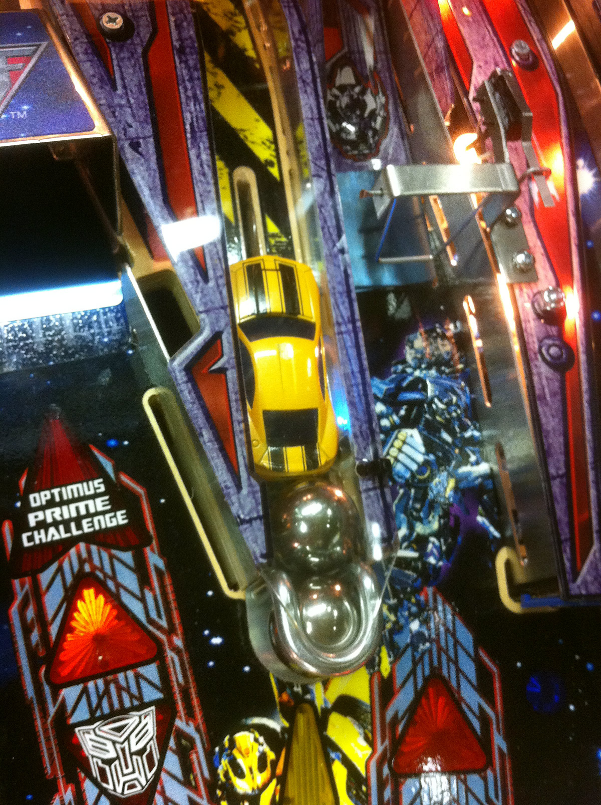 The Transformers playfield