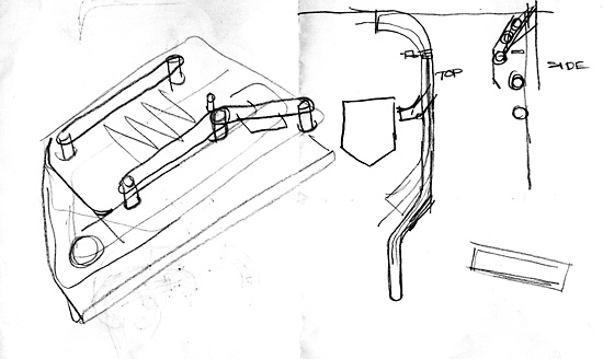 A sketch of a mini-playfield