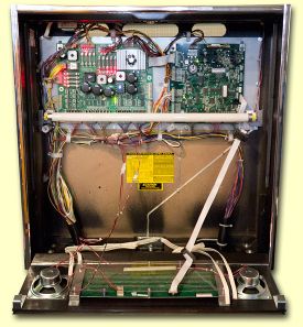 Inside the backbox