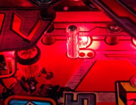 The right outlane adjuster post