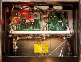 Inside the backbox