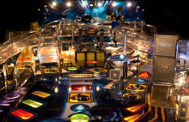 The Tron playfield
