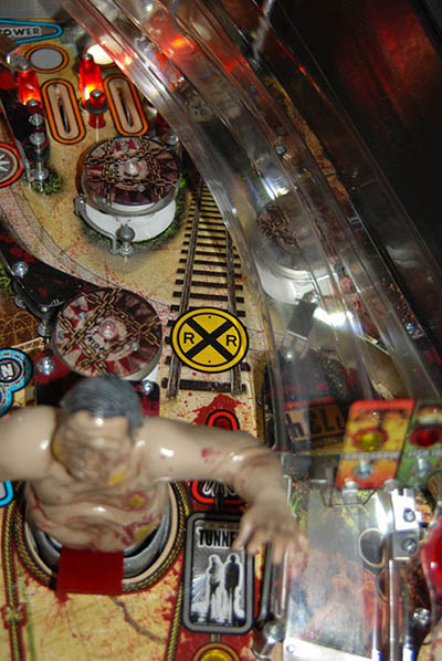 The ‘Tunnel’ shot, right on track through the bumpers