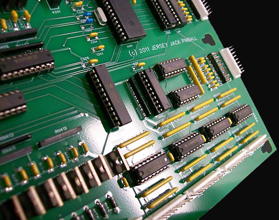The prototype I/O board